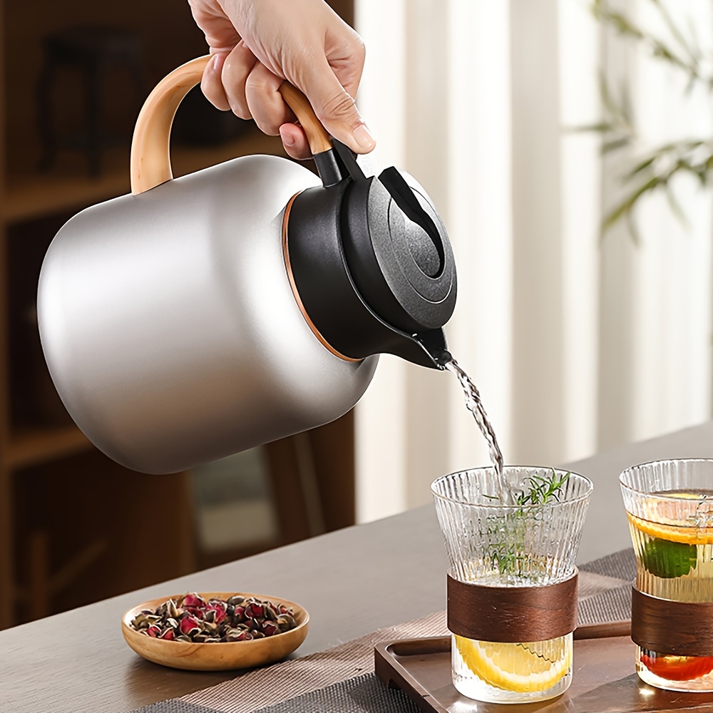 Tea And Coffee Kettle - 800ML Large Capacity Stainless Steel Insulated