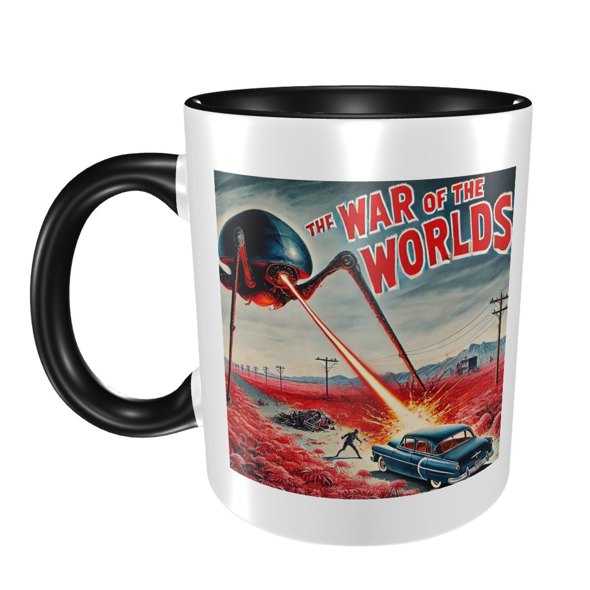 Coffee Tea World - War Of The Worlds Mug Funny