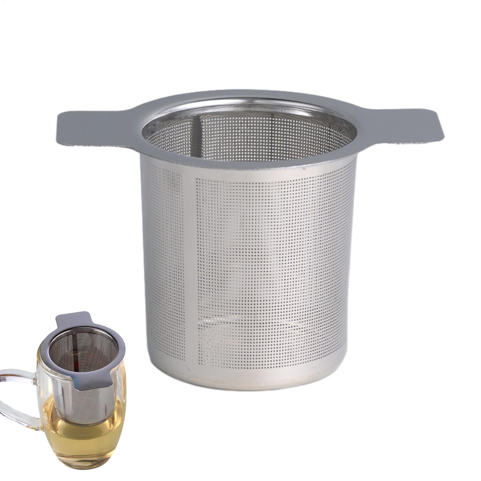 Tea Strainer Mesh - 10x6cm Multi-Functional Large Capacity Loose Tea