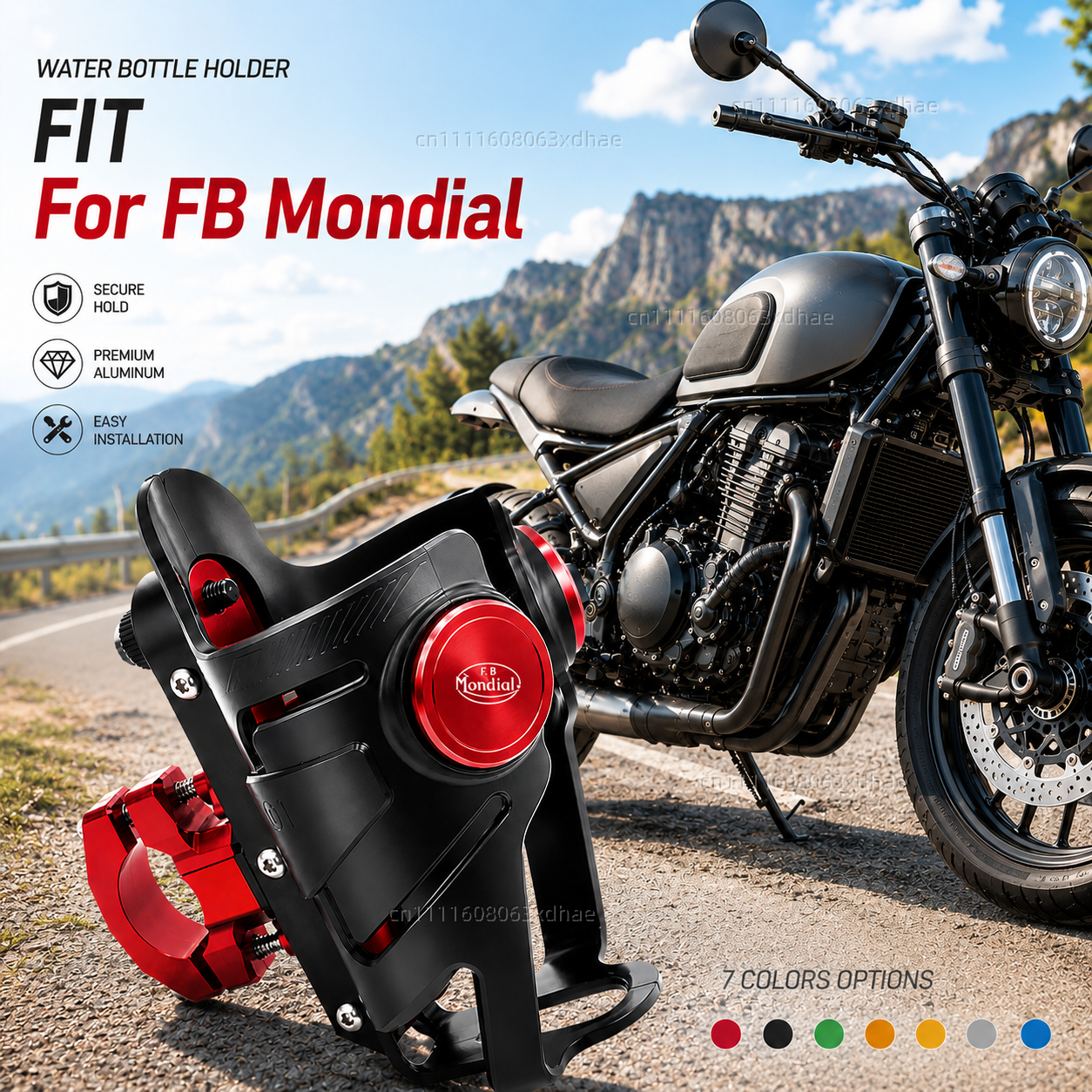 Coffee Tea Flask - Motorcycle Water Bottle Holder For FB
