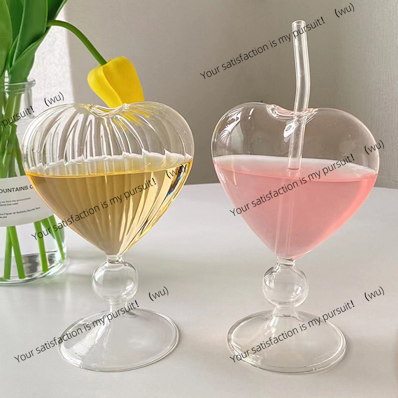 Heart Love Shaped Glass Mug Co - Coffee Tea Love recensione e prezzo