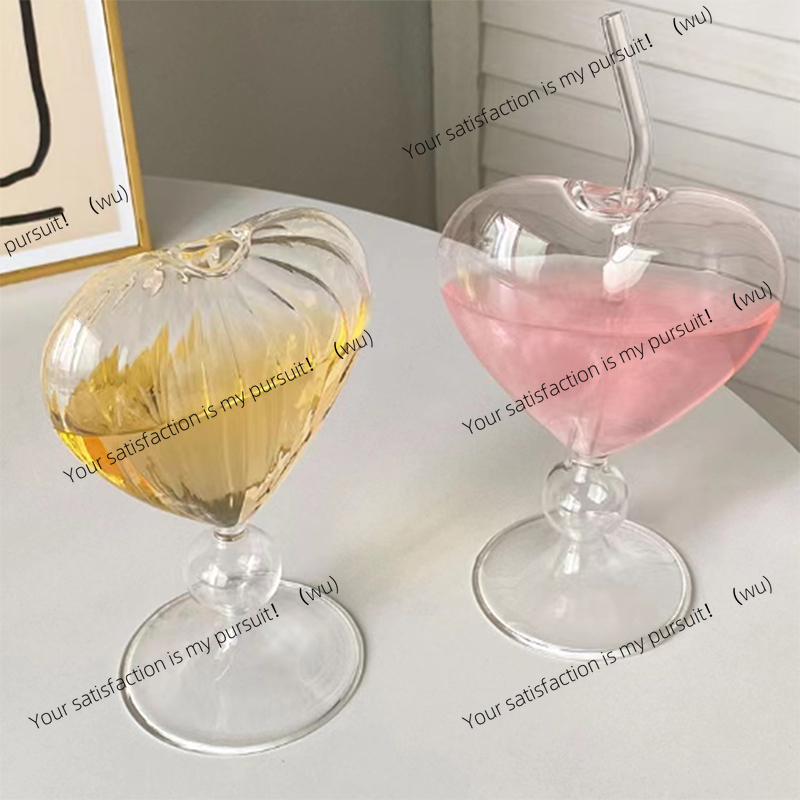 Heart Love Shaped Glass Mug Co - Coffee Tea Love recensione e prezzo