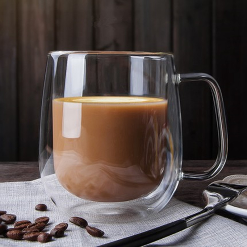 80-650ml Double Wall Glass Mug - Lemon Tea Coffee recensione e prezzo