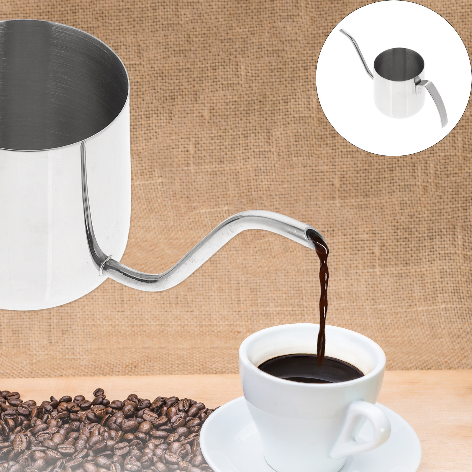 Stainless Steel Coffee Pot Lon - Tea And Coffee Kettle recensione e prezzo