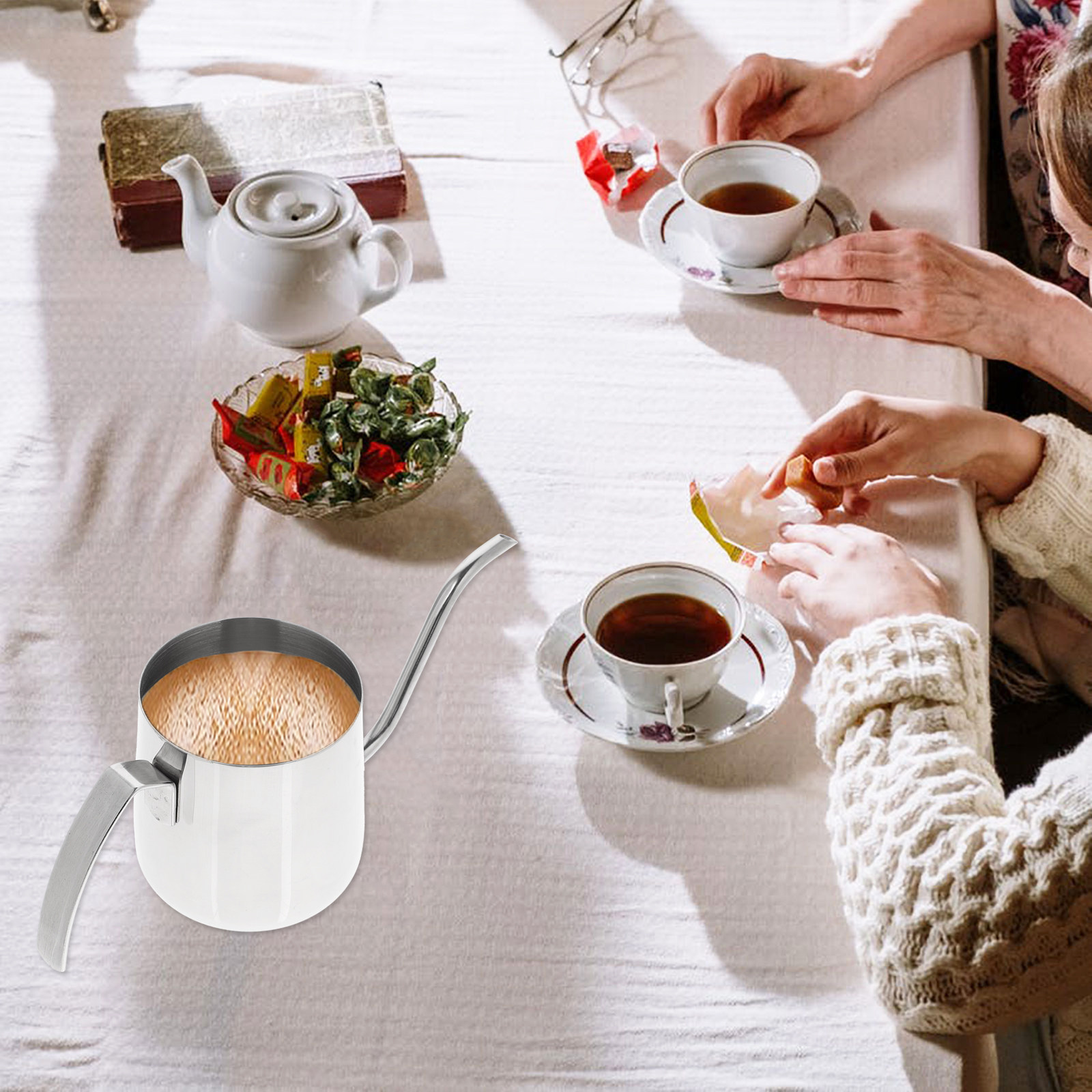Stainless Steel Coffee Pot Lon - Tea And Coffee Kettle recensione e prezzo