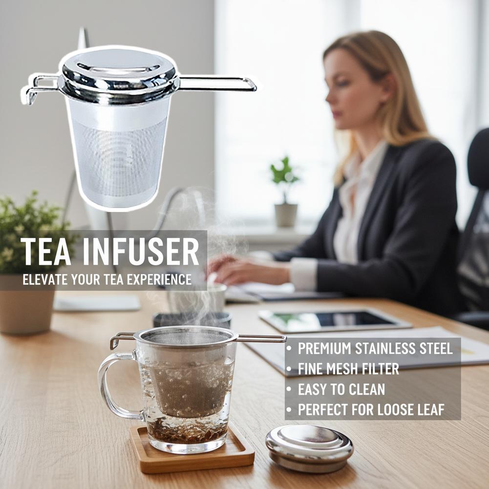 1pc Loose Leaf Tea Infuser Sta - Tea Strainer Mesh recensione e prezzo