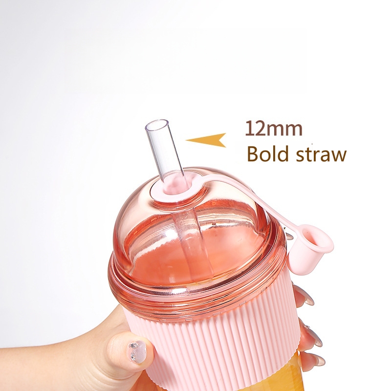 630ML Straw Cup with Lid and S - Coffee Tea Flask recensione e prezzo