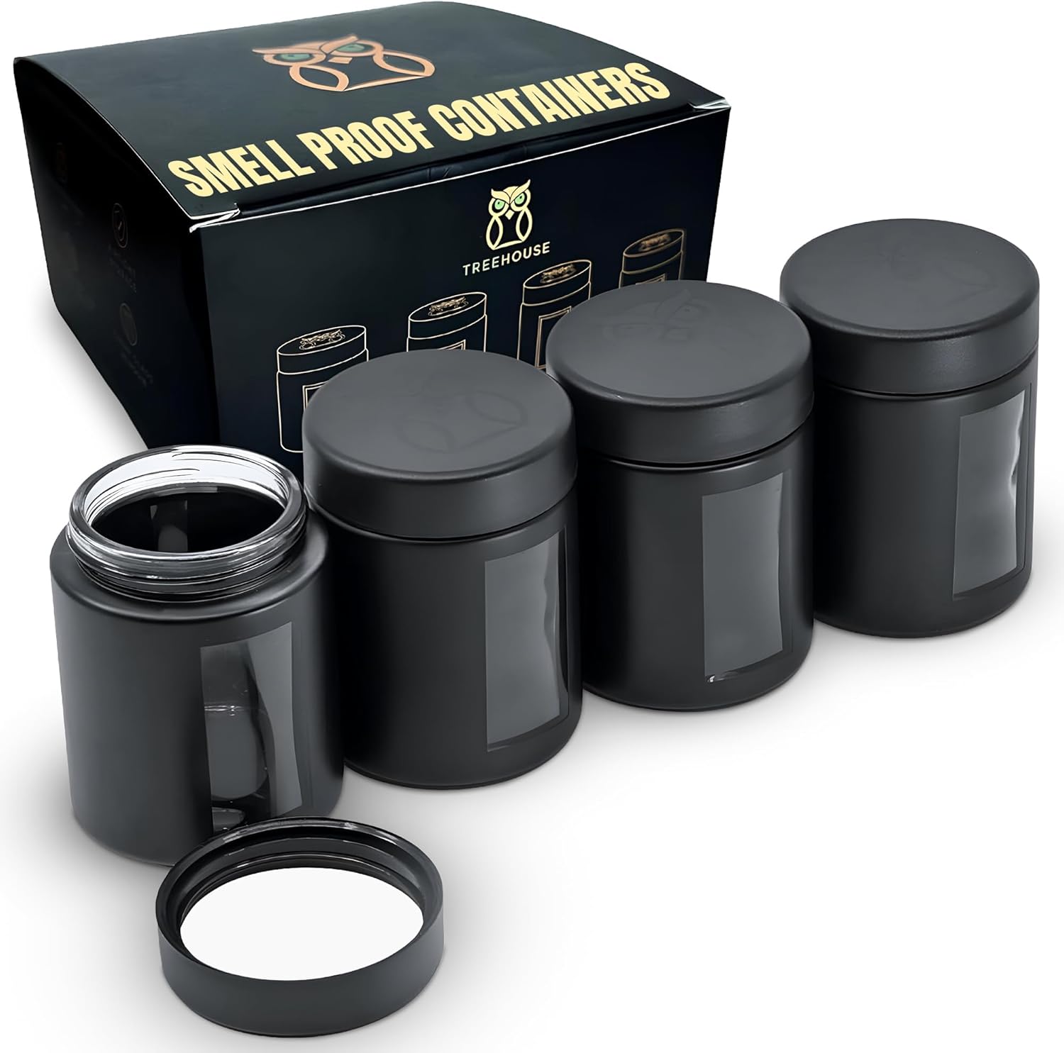 Treehouse Smell Proof Containe - Coffee Tea Jar Set recensione e prezzo