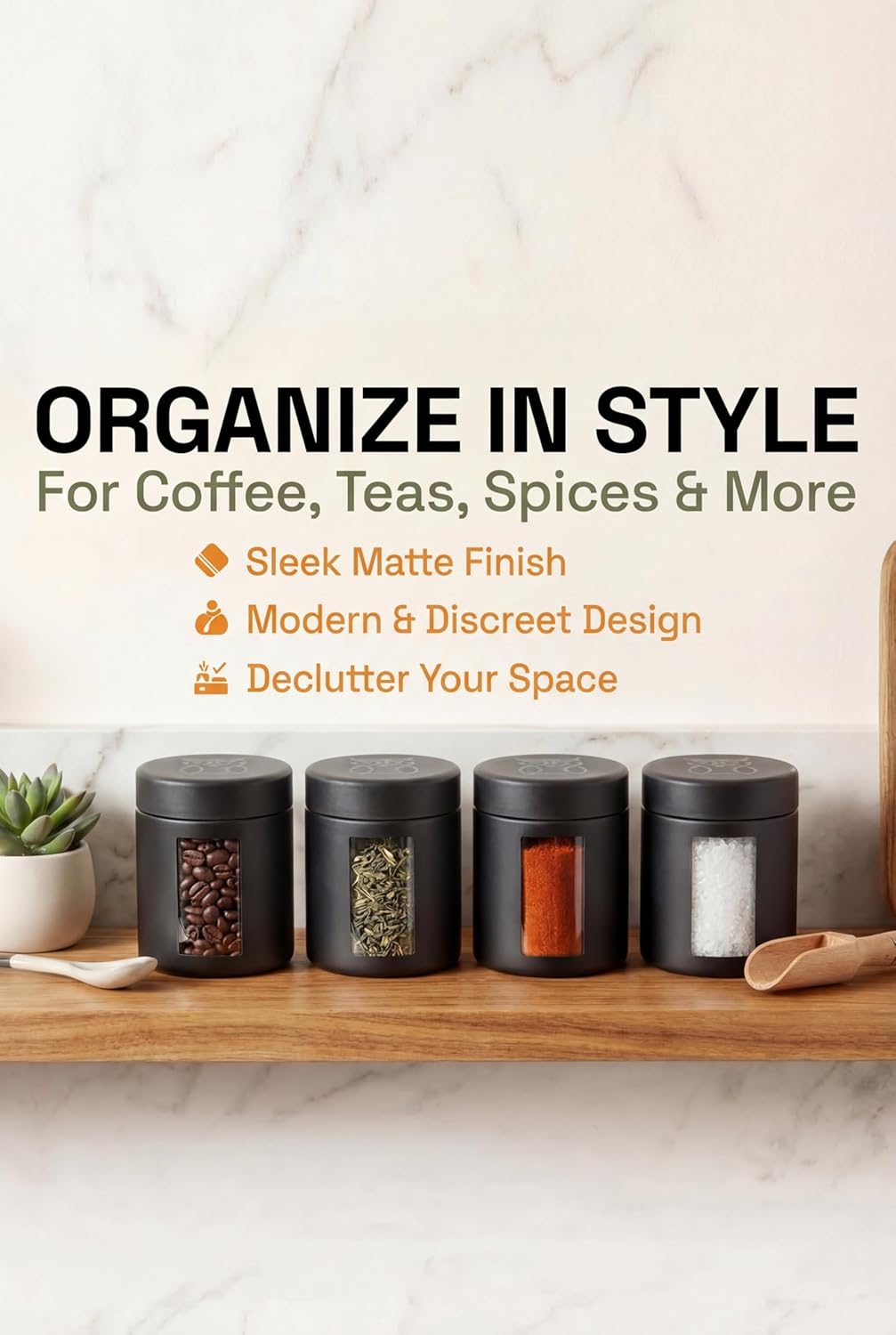 Treehouse Smell Proof Containe - Coffee Tea Jar Set recensione e prezzo