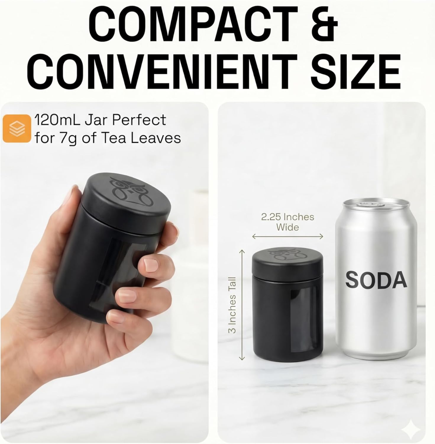 Treehouse Smell Proof Containe - Coffee Tea Jar Set recensione e prezzo
