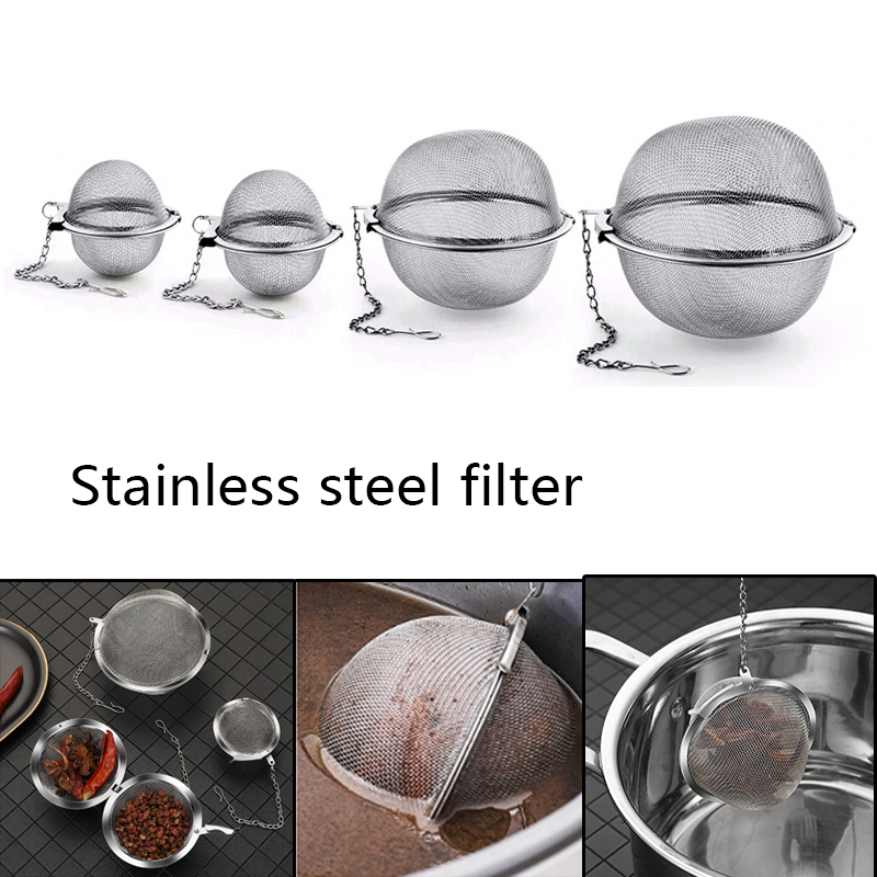 1-5pcs Tea Infuser Stainlesss  - Tea Strainer Mesh recensione e prezzo