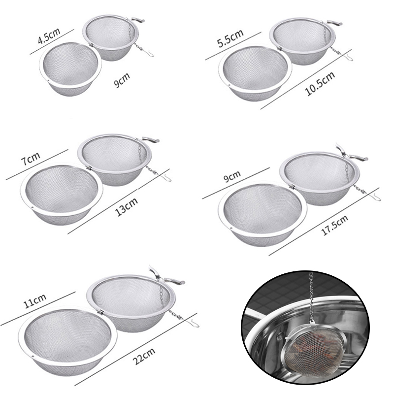 1-5pcs Tea Infuser Stainlesss  - Tea Strainer Mesh recensione e prezzo