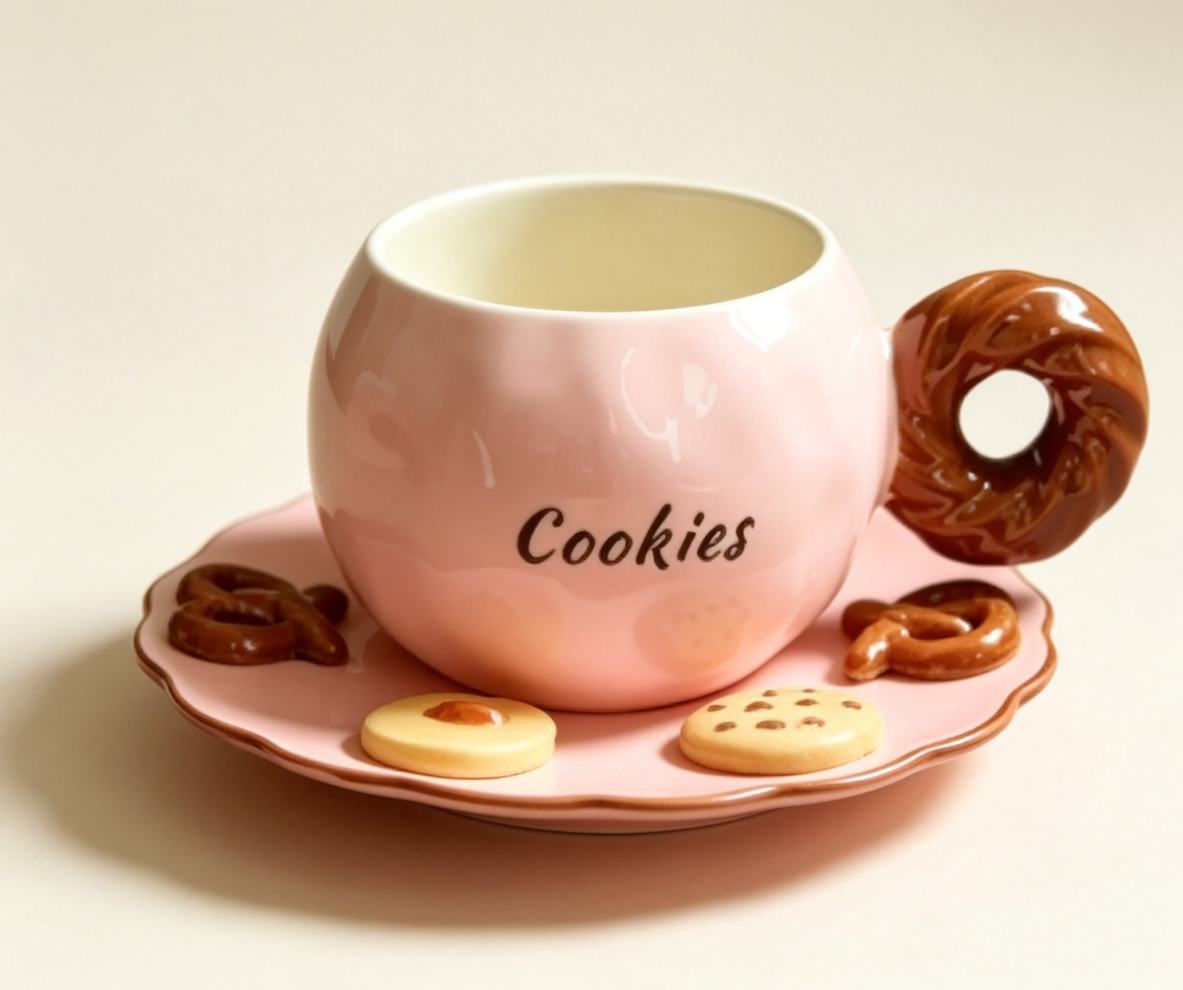 Cookies Themed Ceramic Coffee  - Coffee Tea Love recensione e prezzo