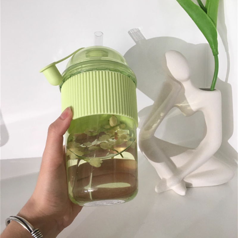 430ML Straw Cup With Lid Bubbl - Coffee Tea Flask recensione e prezzo