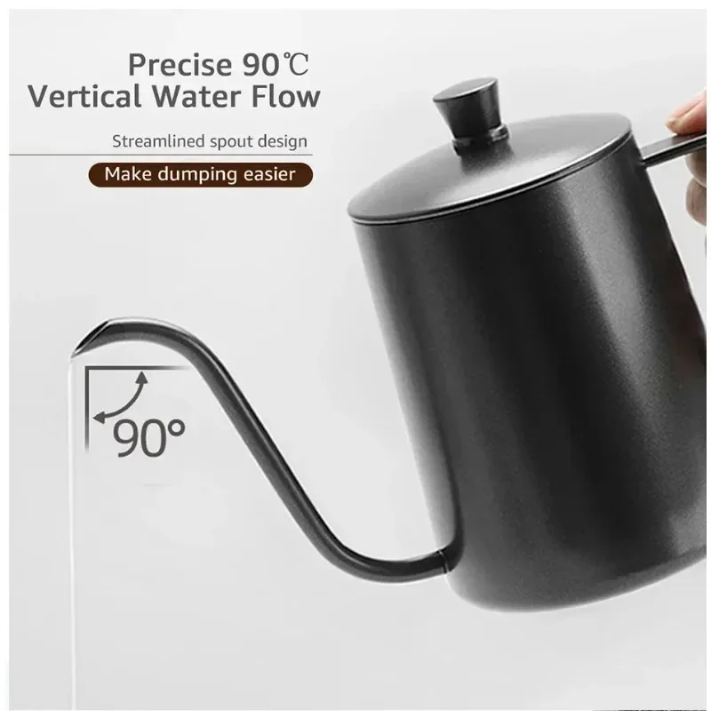 350/600ML Stainless Steel Drip - Tea And Coffee Kettle recensione e prezzo