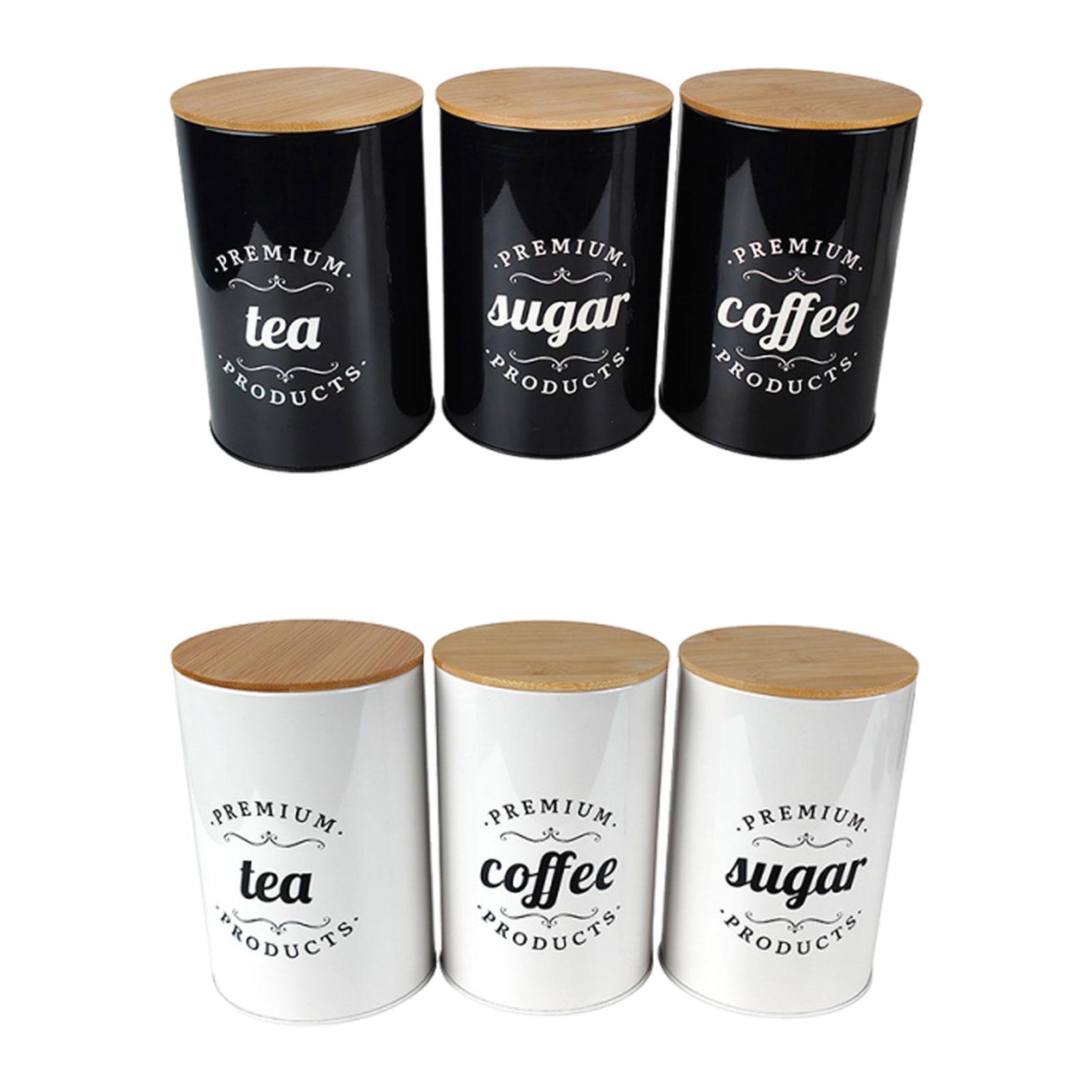 Tinplate Coffee Tea Sugar Stor - Coffee Tea Jar Set recensione e prezzo