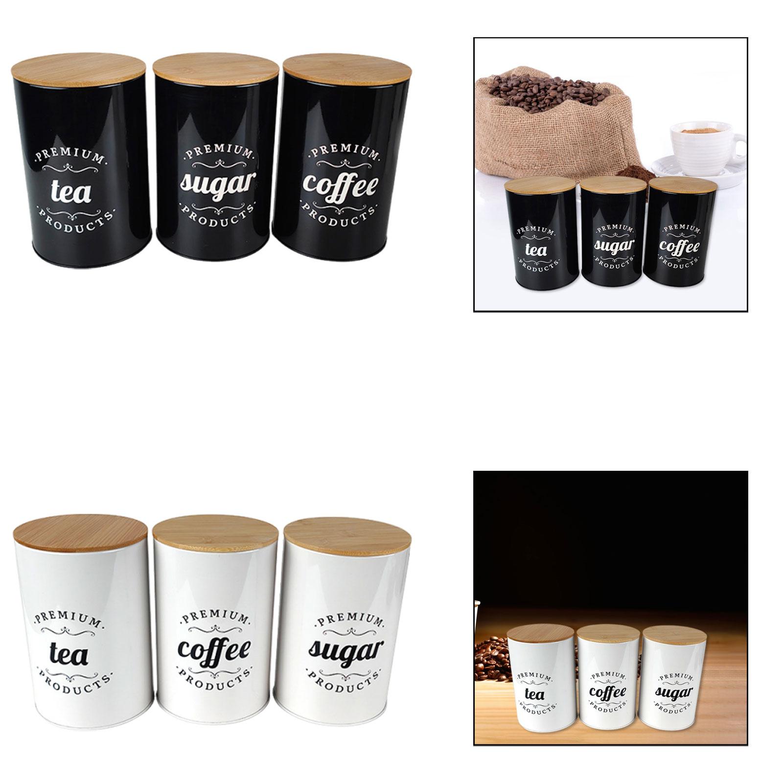 Tinplate Coffee Tea Sugar Stor - Coffee Tea Jar Set recensione e prezzo