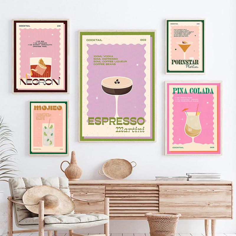 Cocktail Mojito Juice Drinks B - Coffee Tea Poster recensione e prezzo