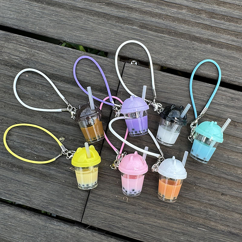 Cute Pearl Milk Tea Bag Charm  - Coffee Y Tea recensione e prezzo