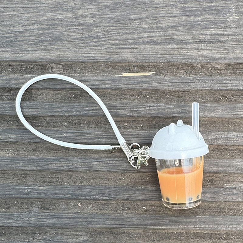 Cute Pearl Milk Tea Bag Charm  - Coffee Y Tea recensione e prezzo