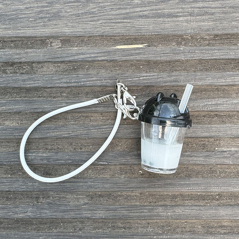 Cute Pearl Milk Tea Bag Charm  - Coffee Y Tea recensione e prezzo