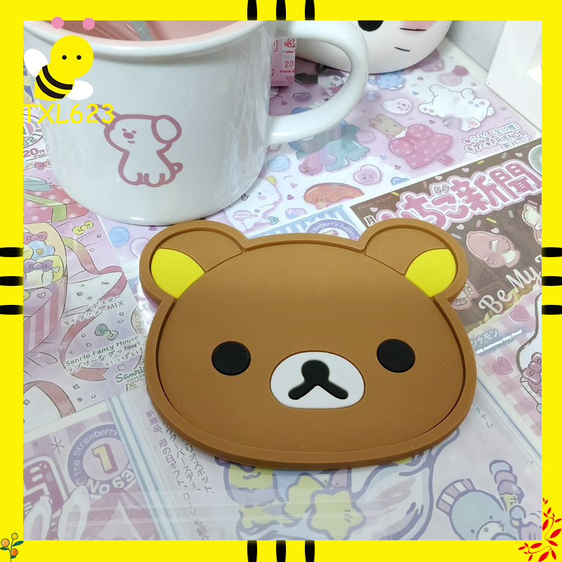 Rilakkuma Silicone Cup Coaster - Coffee Y Tea recensione e prezzo