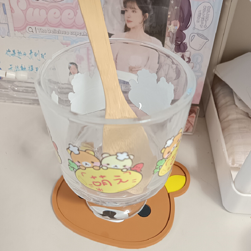 Rilakkuma Silicone Cup Coaster - Coffee Y Tea recensione e prezzo
