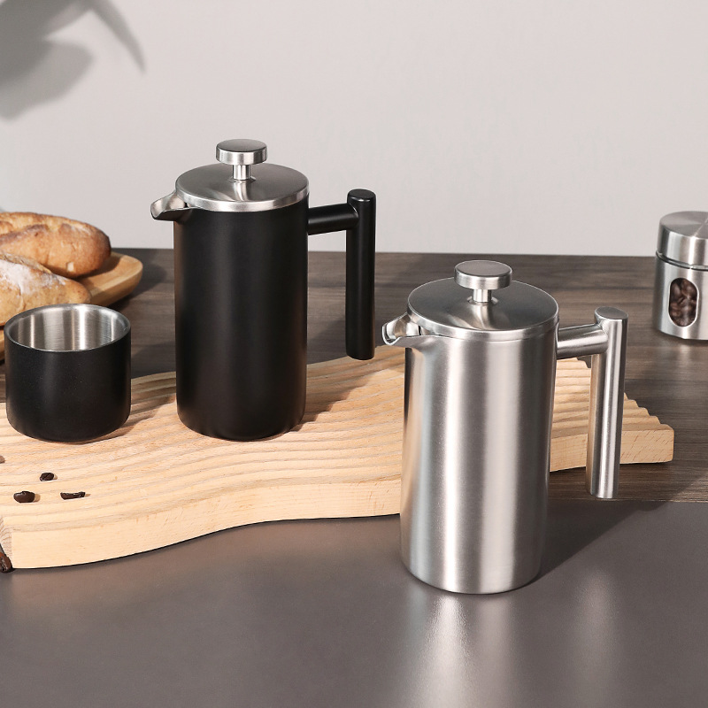 304 Stainl Steel French Pr Cof - Coffee Tea Pot recensione e prezzo