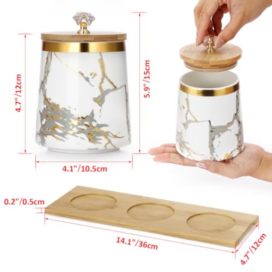 Set of 3 Canisters Set for Sug - Coffee Tea Pot recensione e prezzo