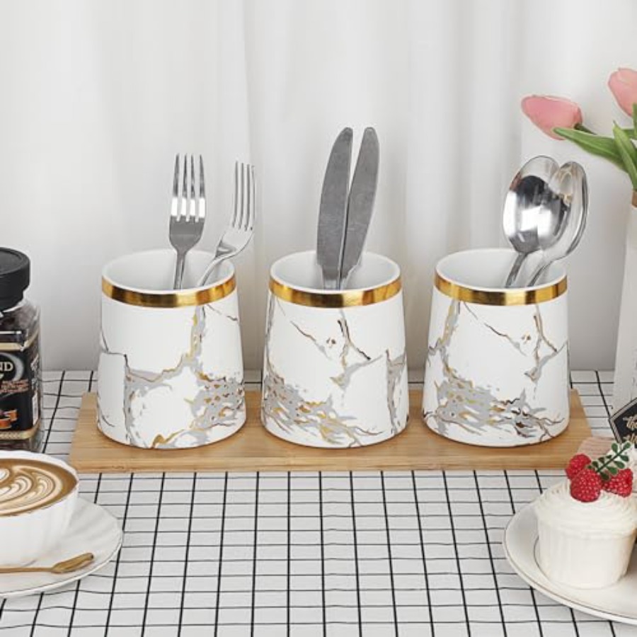 Set of 3 Canisters Set for Sug - Coffee Tea Pot recensione e prezzo