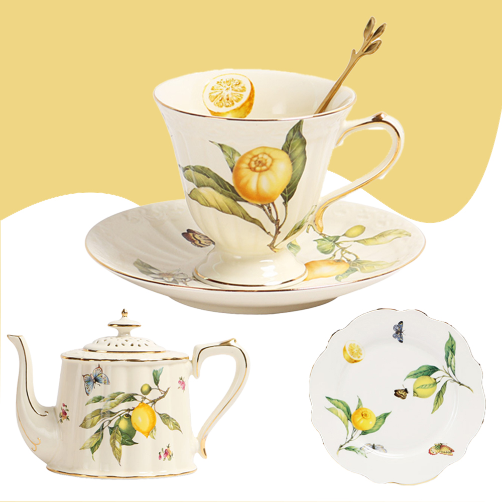 1PC Ceramic Luxury Crazy Porce - Lemon Tea Coffee recensione e prezzo