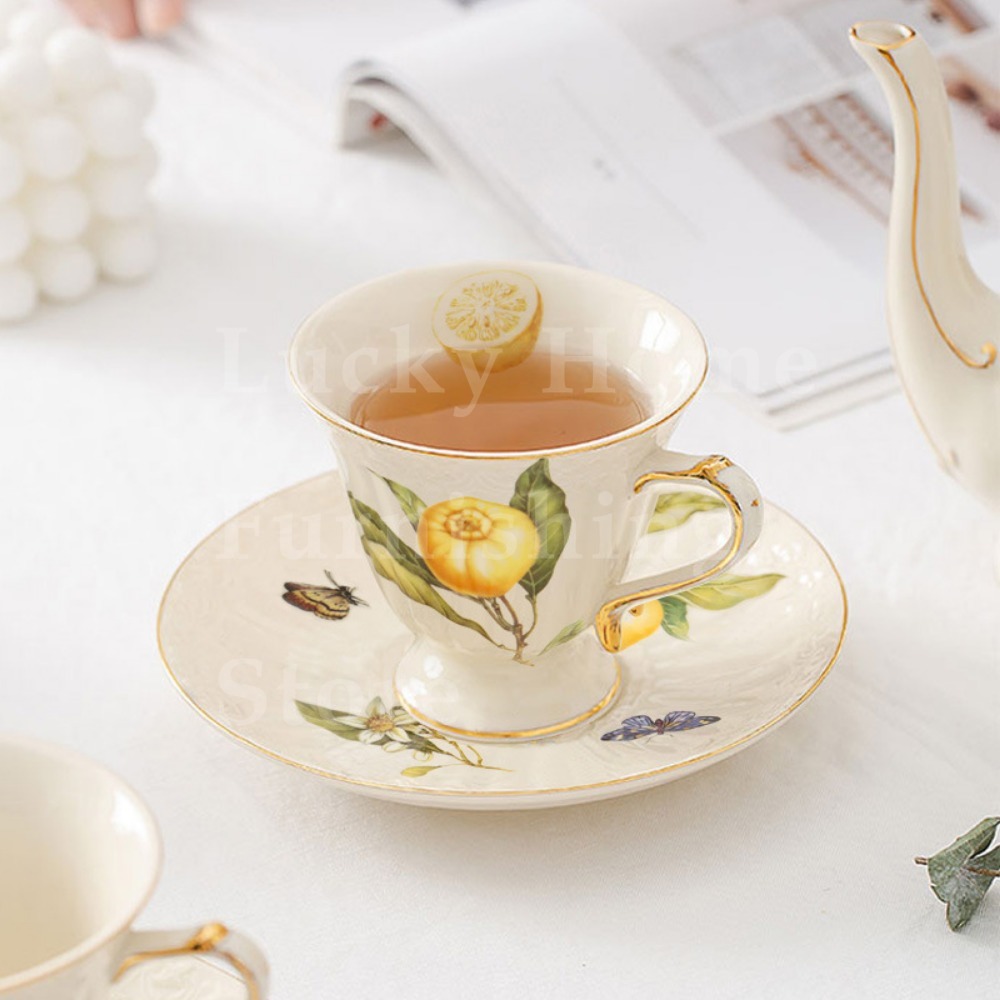 1PC Ceramic Luxury Crazy Porce - Lemon Tea Coffee recensione e prezzo