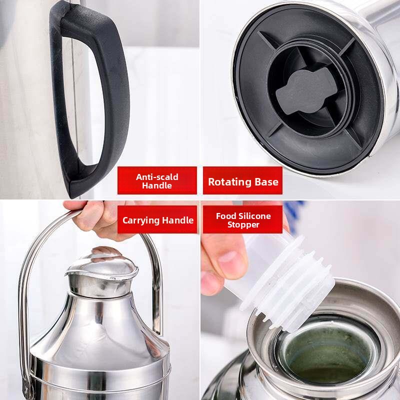 Household Stainless Steel Glas - Tea And Coffee Kettle recensione e prezzo