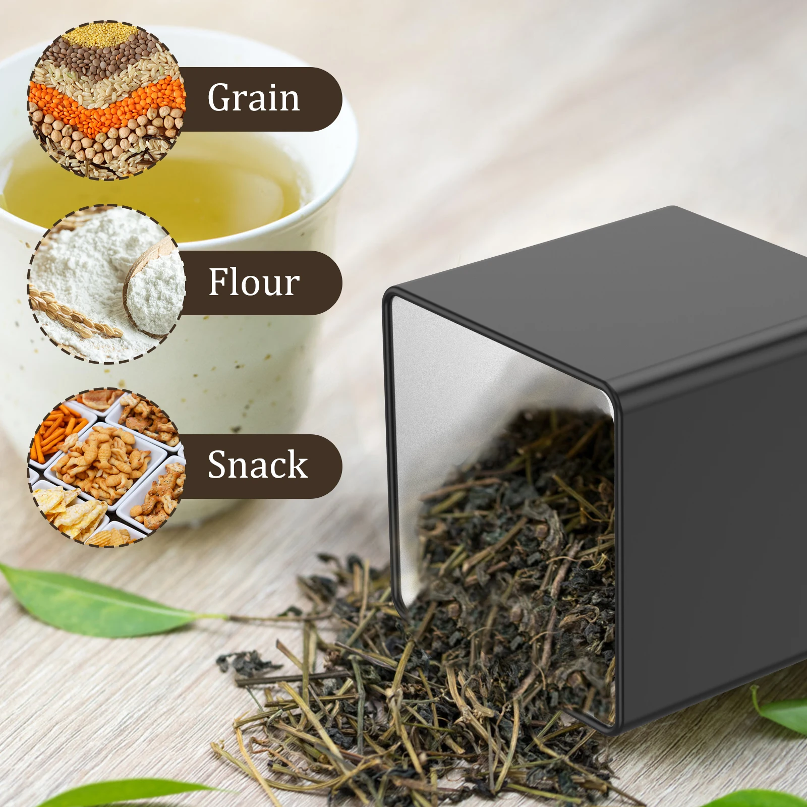 3Pcs Set 500ml Tea Sugar Coffe - Coffee Tea Jar Set recensione e prezzo