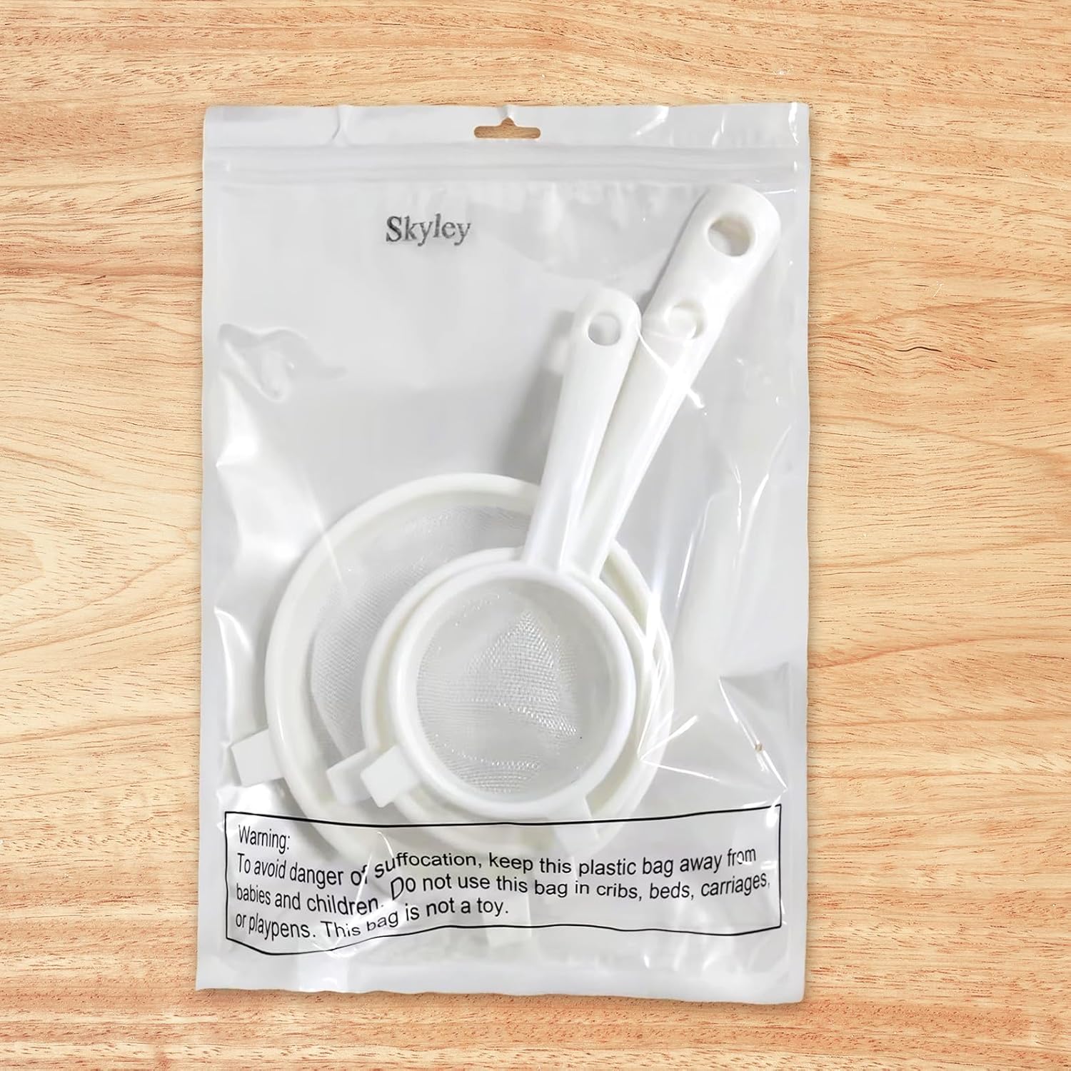 3 Pcs Plastic Mesh Strainers w - Tea Strainer Mesh recensione e prezzo