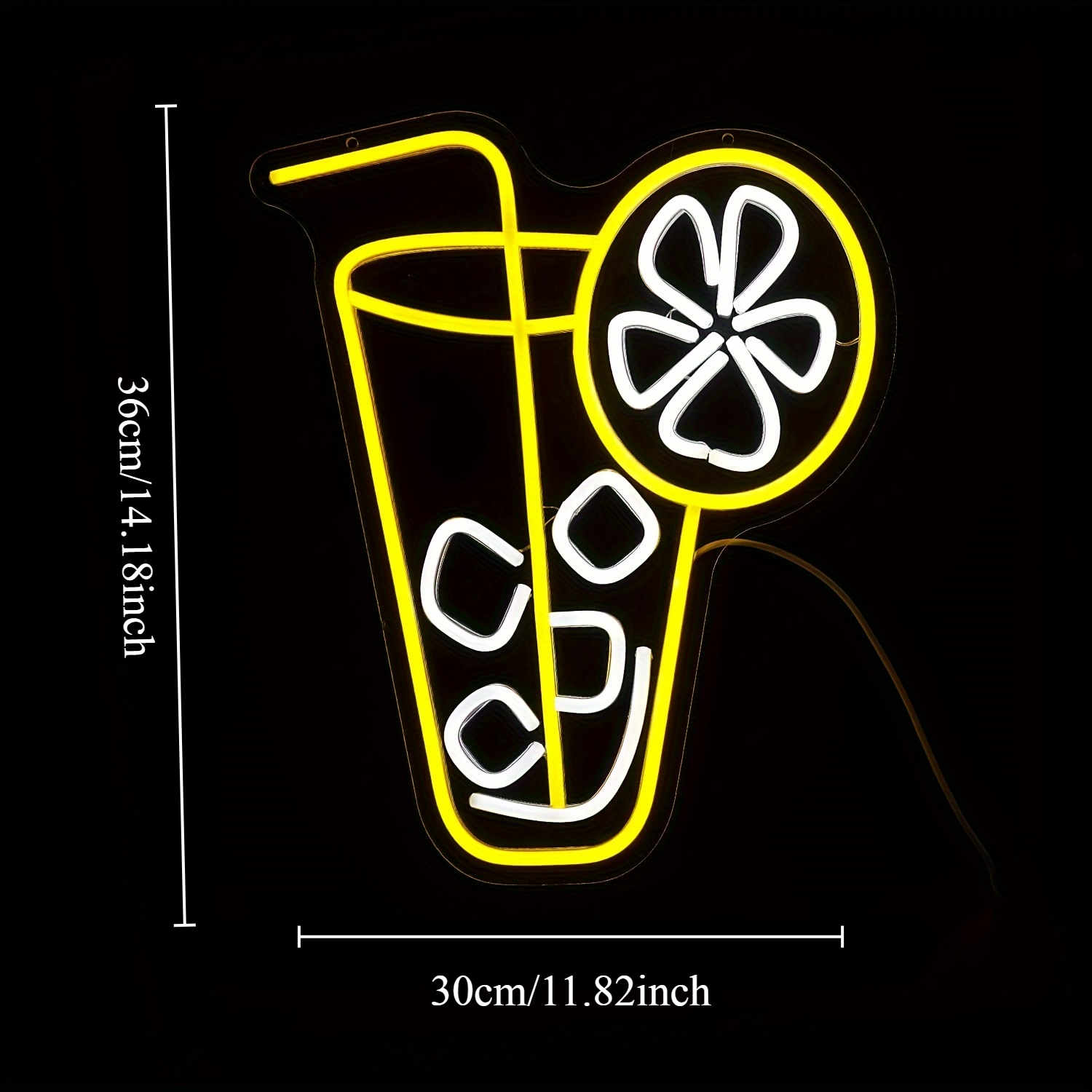 Lemon Tea Drink Neon Light LED - Lemon Tea Coffee recensione e prezzo