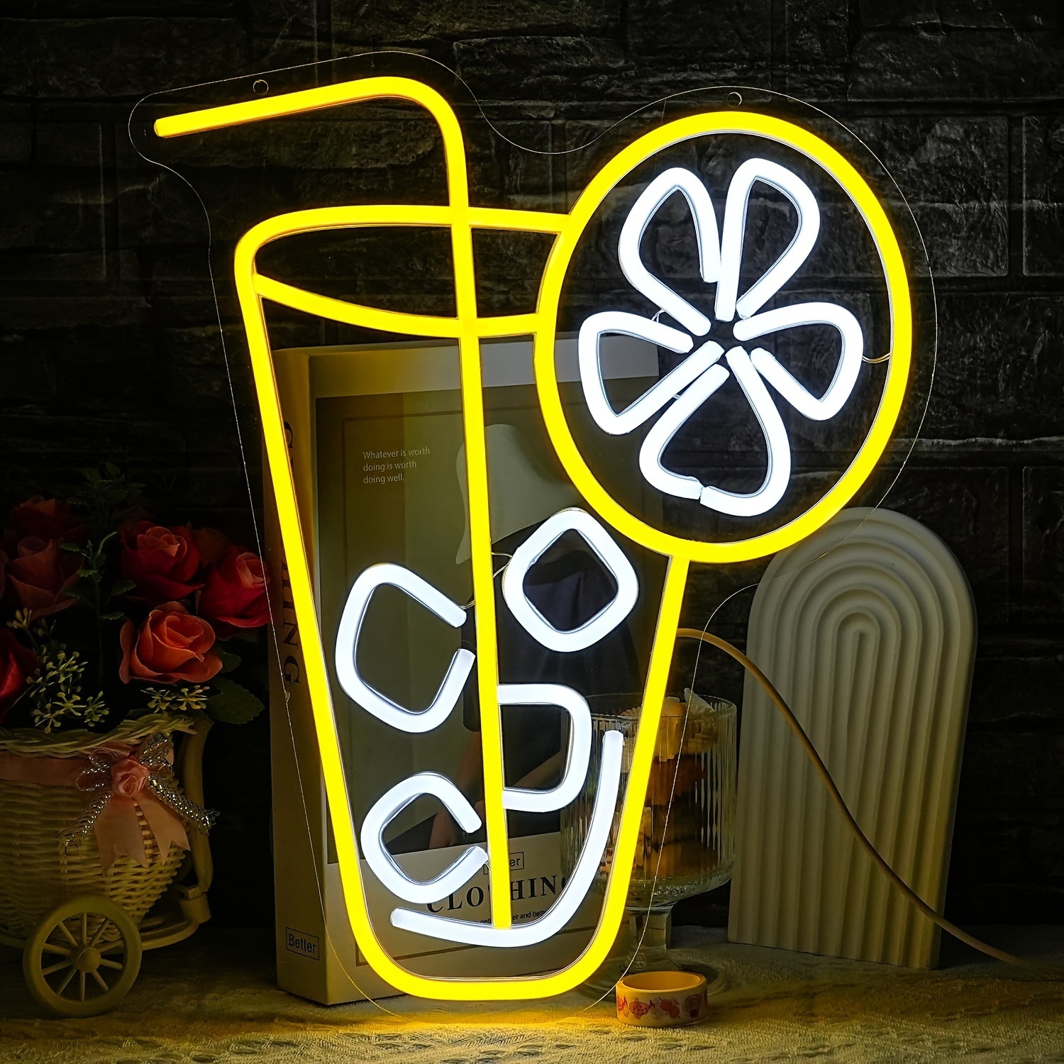 Lemon Tea Drink Neon Light LED - Lemon Tea Coffee recensione e prezzo