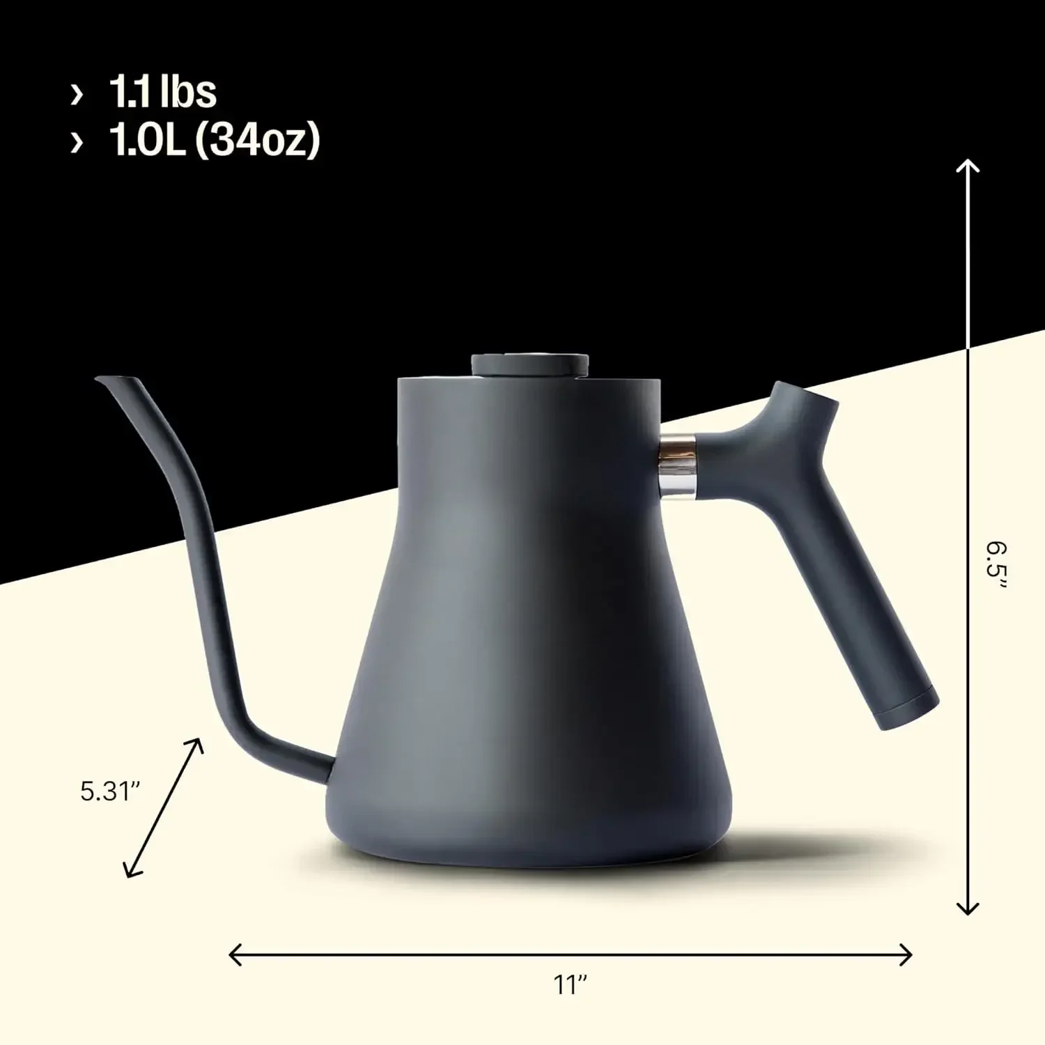 XMSJ.Stagg Stovetop Pour-Over  - Tea And Coffee Kettle recensione e prezzo
