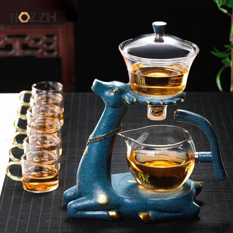 BOZZH-Kungfu Glass Tea Set, Cr - Tea Strainer Mesh recensione e prezzo