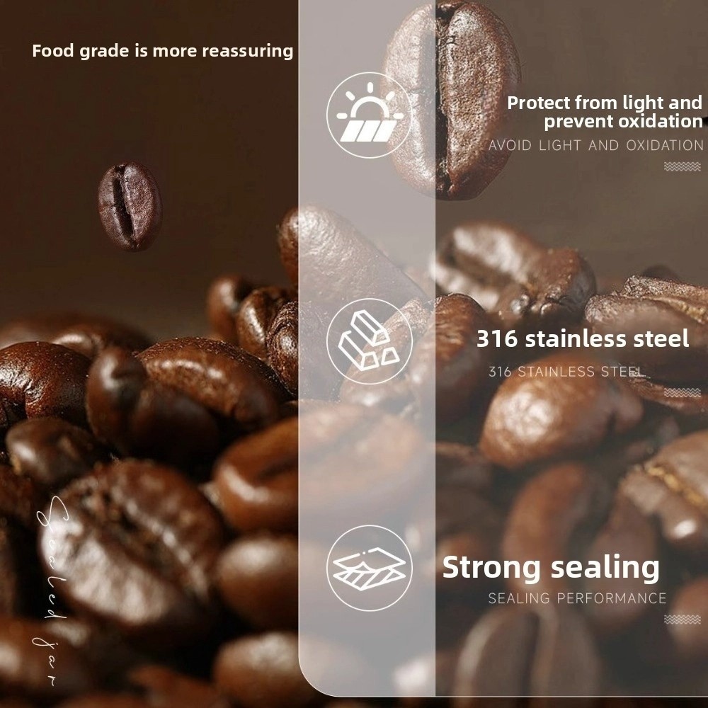 316 Stainless Steel Vacuum Cof - Coffee Tea Jar Set recensione e prezzo