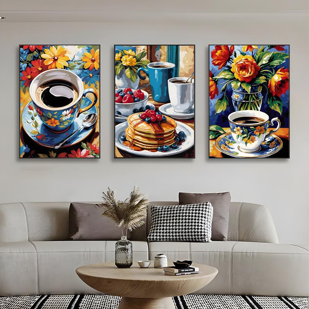 Art Afternoon tea coffee cup P - Coffee Tea Poster recensione e prezzo
