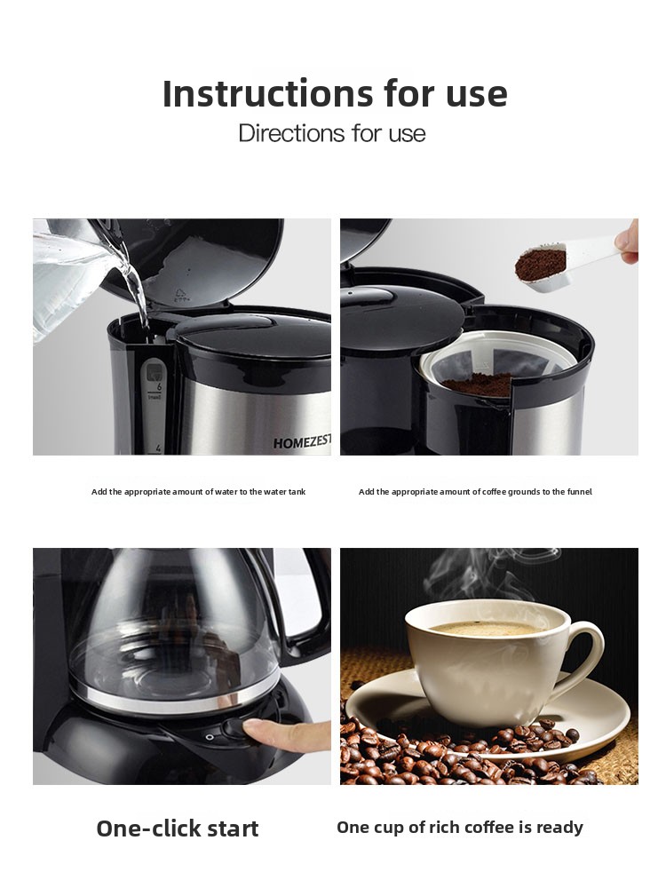 Homezest Coffee Machine Automa - Coffee Tea Pot recensione e prezzo