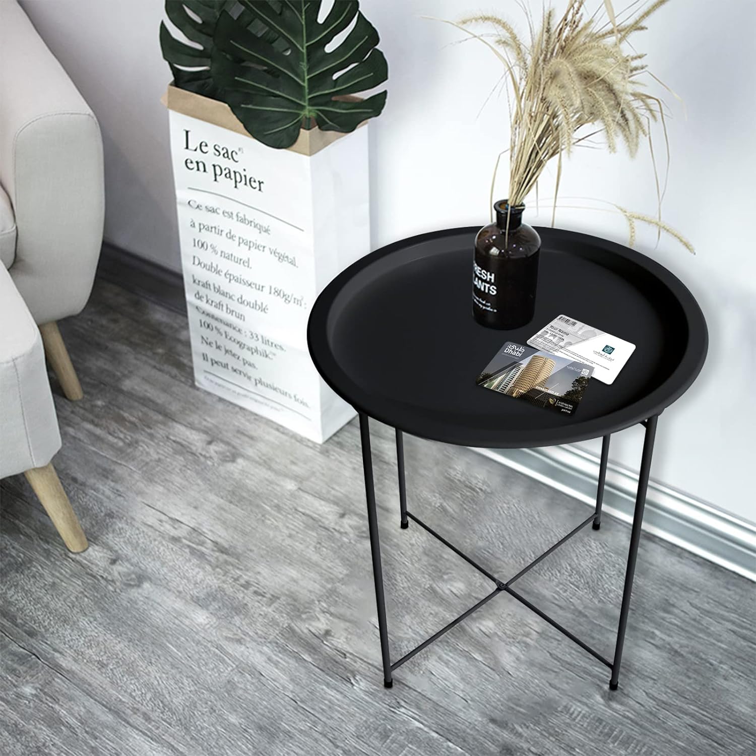 Round Side Table Coffee and Te - Coffee X Tea recensione e prezzo