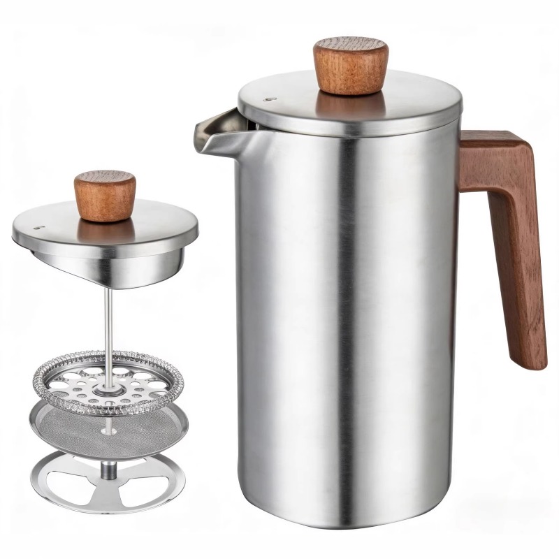 JUSTINLAU 1000ml Stainless Ste - Coffee Tea Pot recensione e prezzo