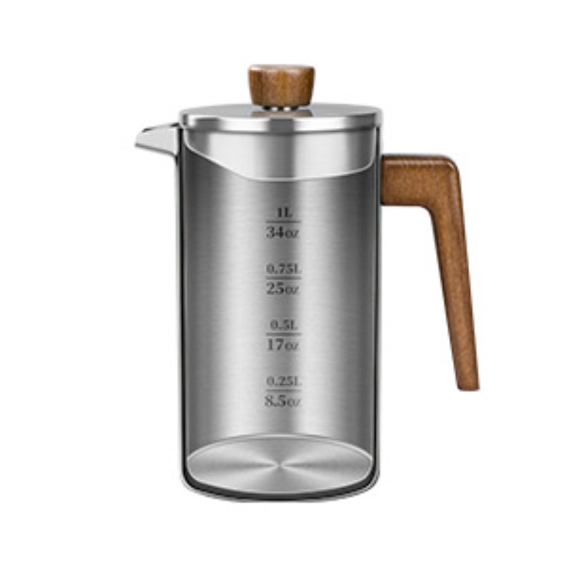 JUSTINLAU 1000ml Stainless Ste - Coffee Tea Pot recensione e prezzo