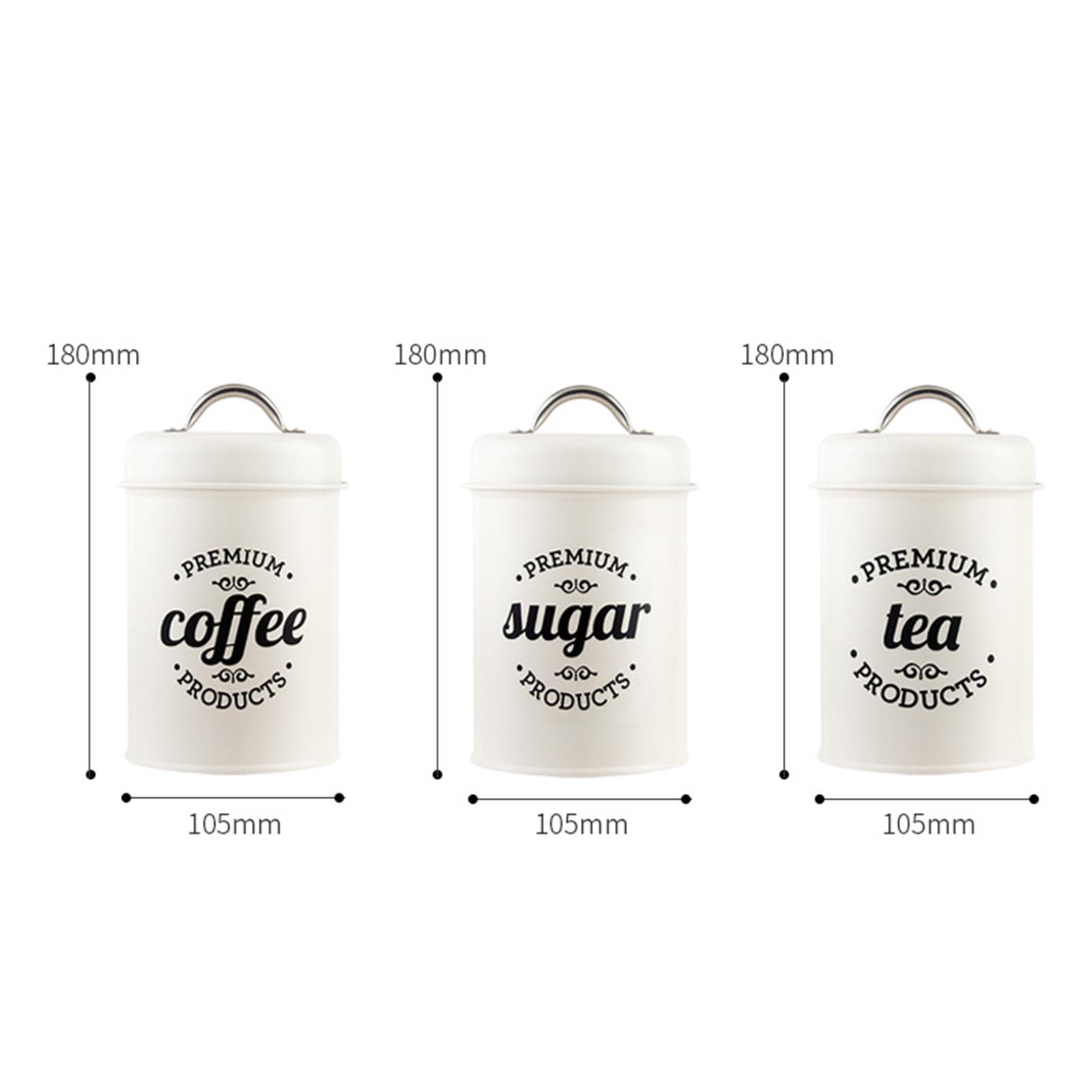 1200ML Kitchen Canister Condim - Coffee Tea Jar Set recensione e prezzo