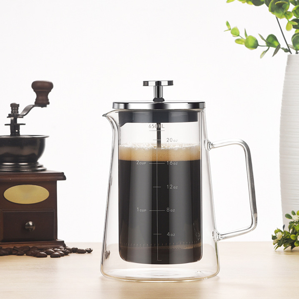 Double Layers French Press Pot - Coffee Tea Pot recensione e prezzo