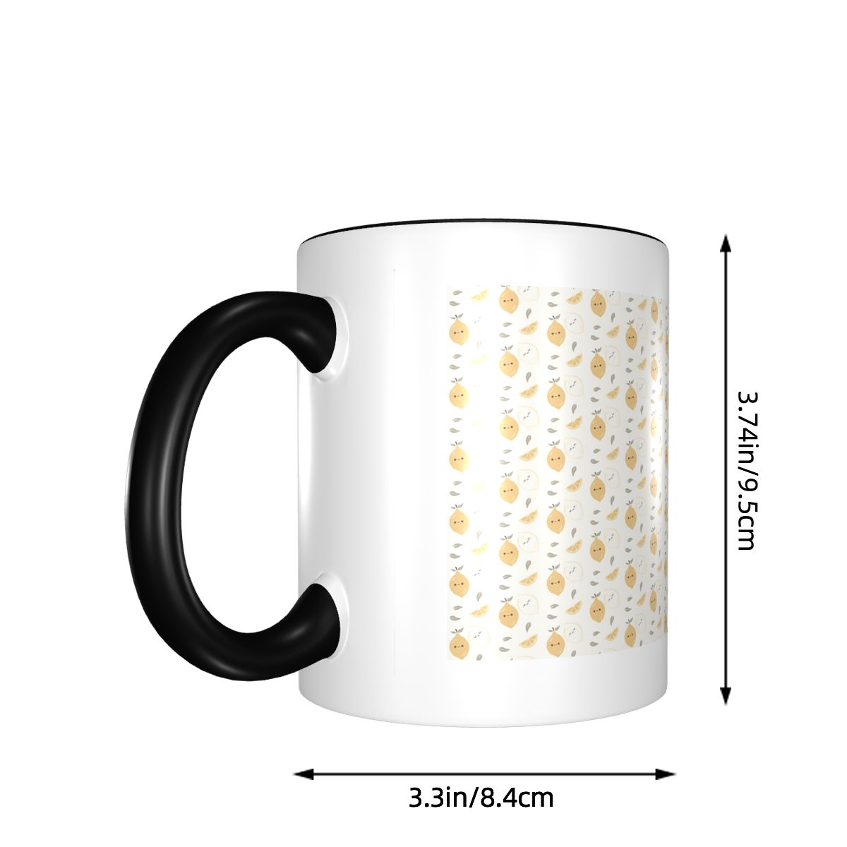 Cute Lemon Pattern Mug Funny C - Lemon Tea Coffee recensione e prezzo