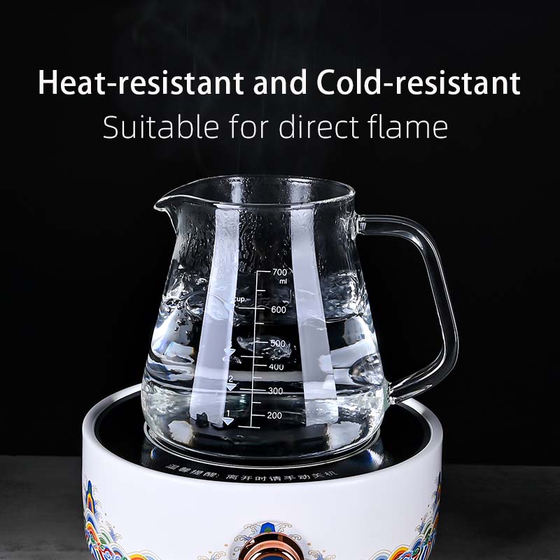 New High Borosilicate 700ml  G - Coffee Tea Pot recensione e prezzo