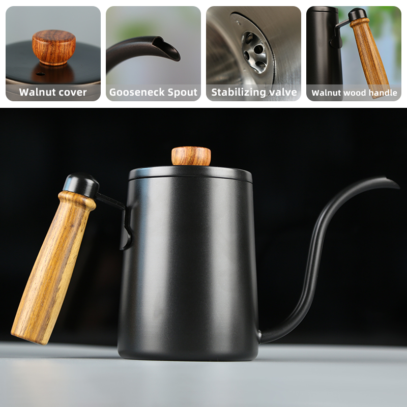 550ML Coffee Pot Milk Frothing - Coffee Tea Flask recensione e prezzo
